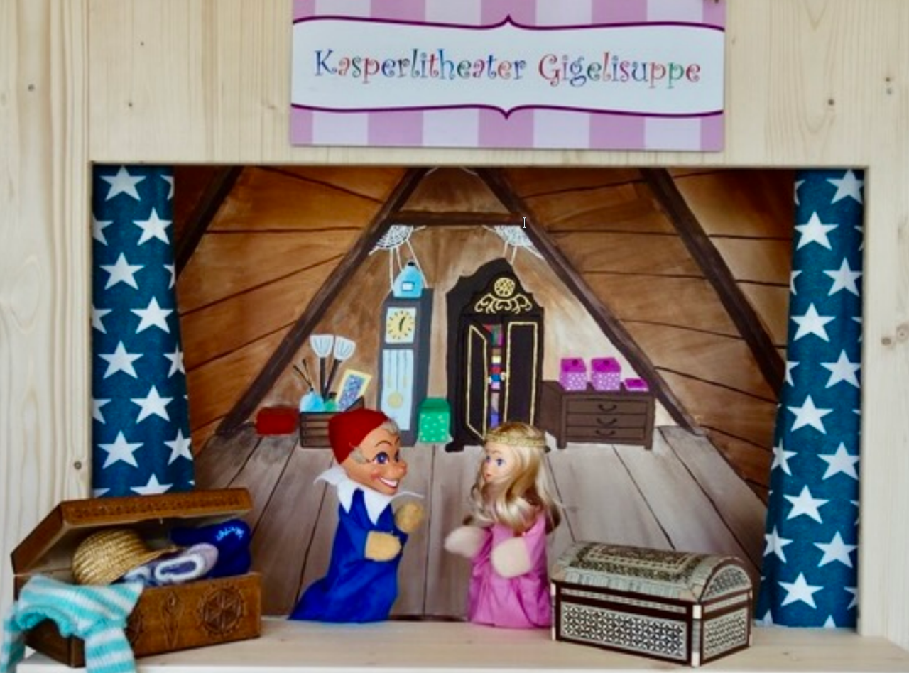 Kasperlitheater in der Bibliothek Pfungen Samstag 11. April 2026